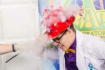 шоу с жидким азотом 3